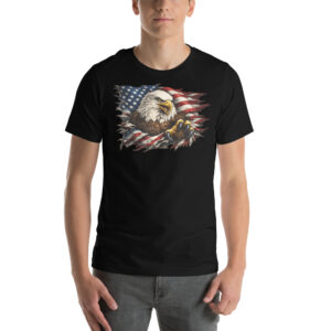 American Eagle Flag Patriotic USA Shirt